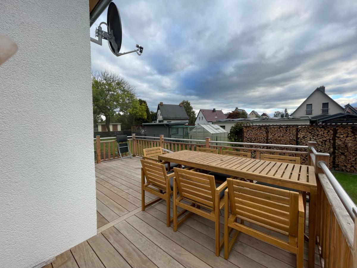 Alte Zahnstation Laussnitz Villa ภายนอก รูปภาพ